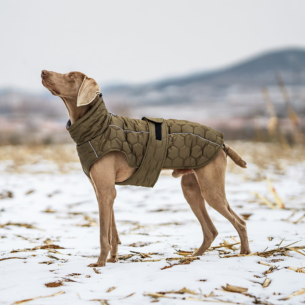 Quilted Dog Winter Coat