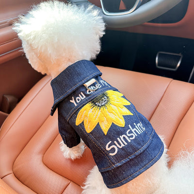 Denim Pet Vest