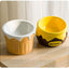 Premium Elevated Pet Bowl with Ergonomic 15° Tilt & Large Capacity(ice-cream cone)