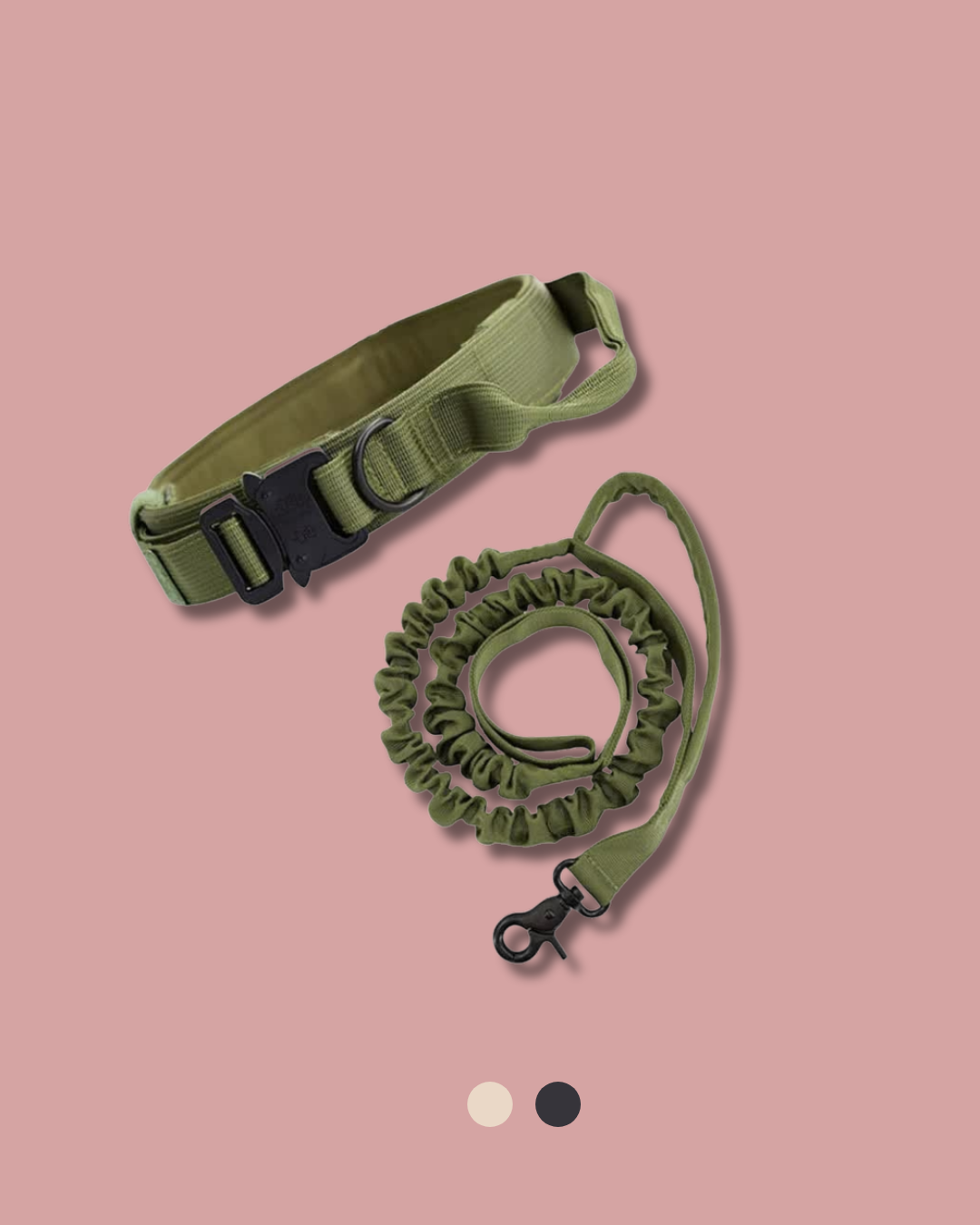Dog Leash with Adjustable Waist Belt