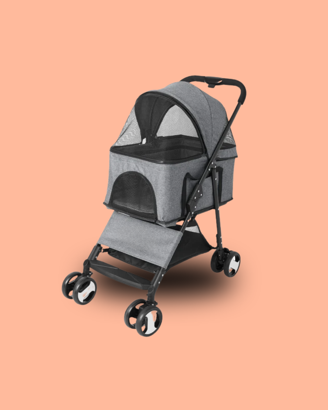 4-Wheel Pet Stroller