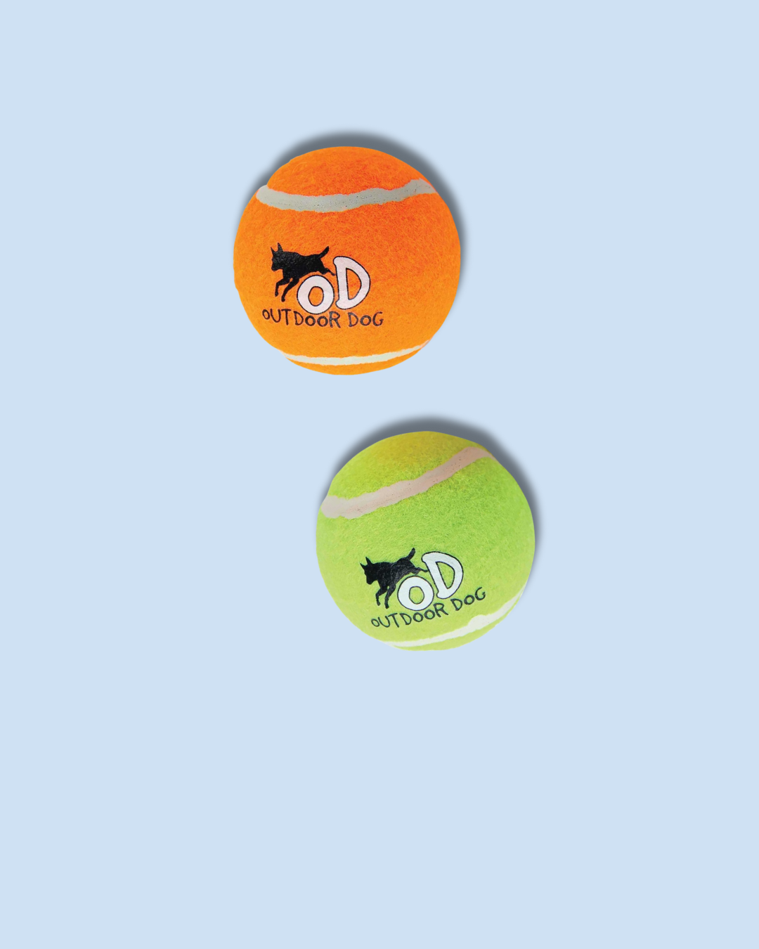 Dog Squeaking Tennis Balls